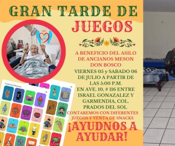 Invitan a pasar tarde de juegos con adultos mayores en Mesón Don Bosco