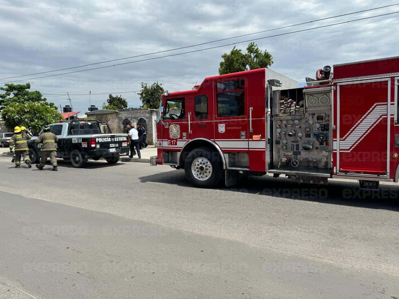 Bomberos de Hermosillo tienen un sábado movido