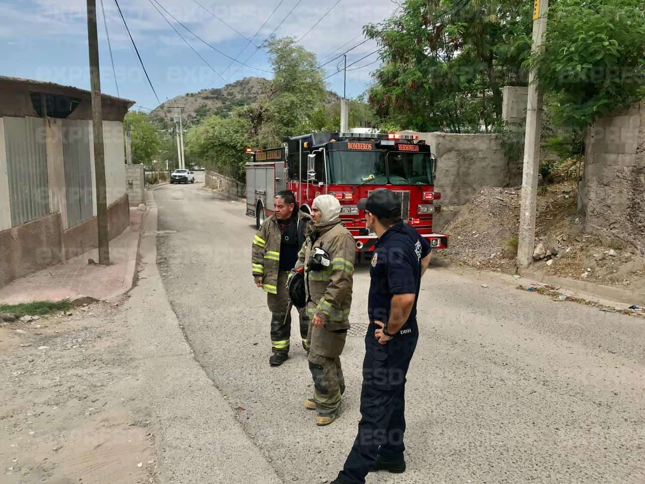 Bomberos de Hermosillo tienen un sábado movido