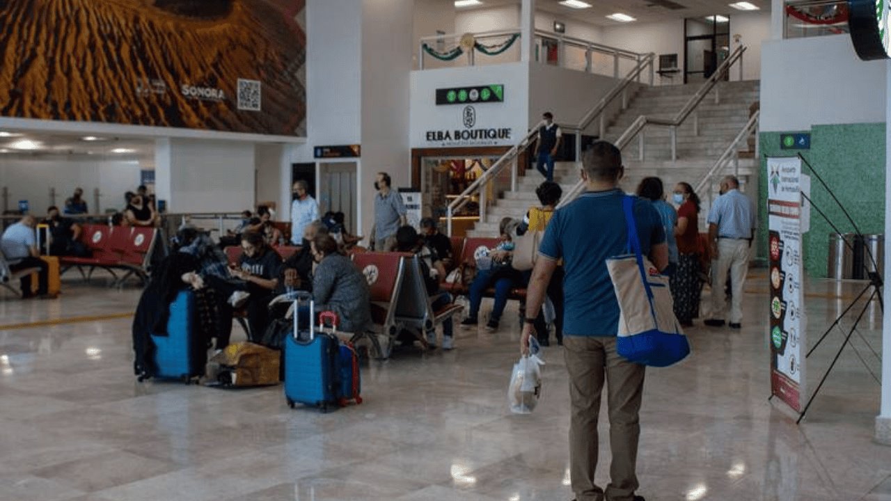 Aumenta turismo internacional en Aeropuerto de Hermosillo