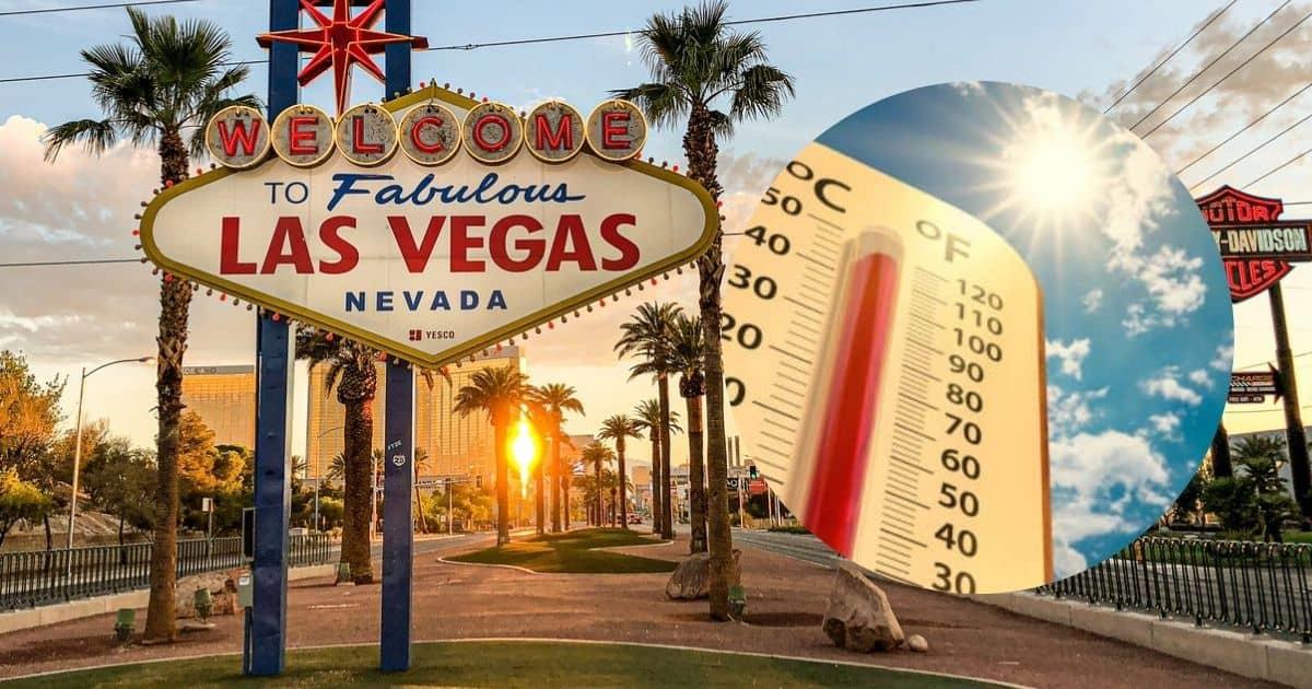 Las Vegas rompe récord de calor con temperaturas cercanas a los 50 grados