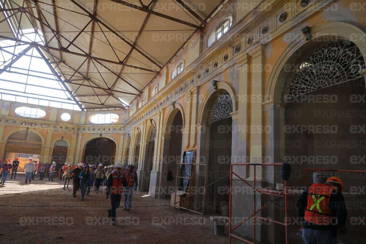 Hay un 45% de avance en la obra del Mercado Municipal Número 1