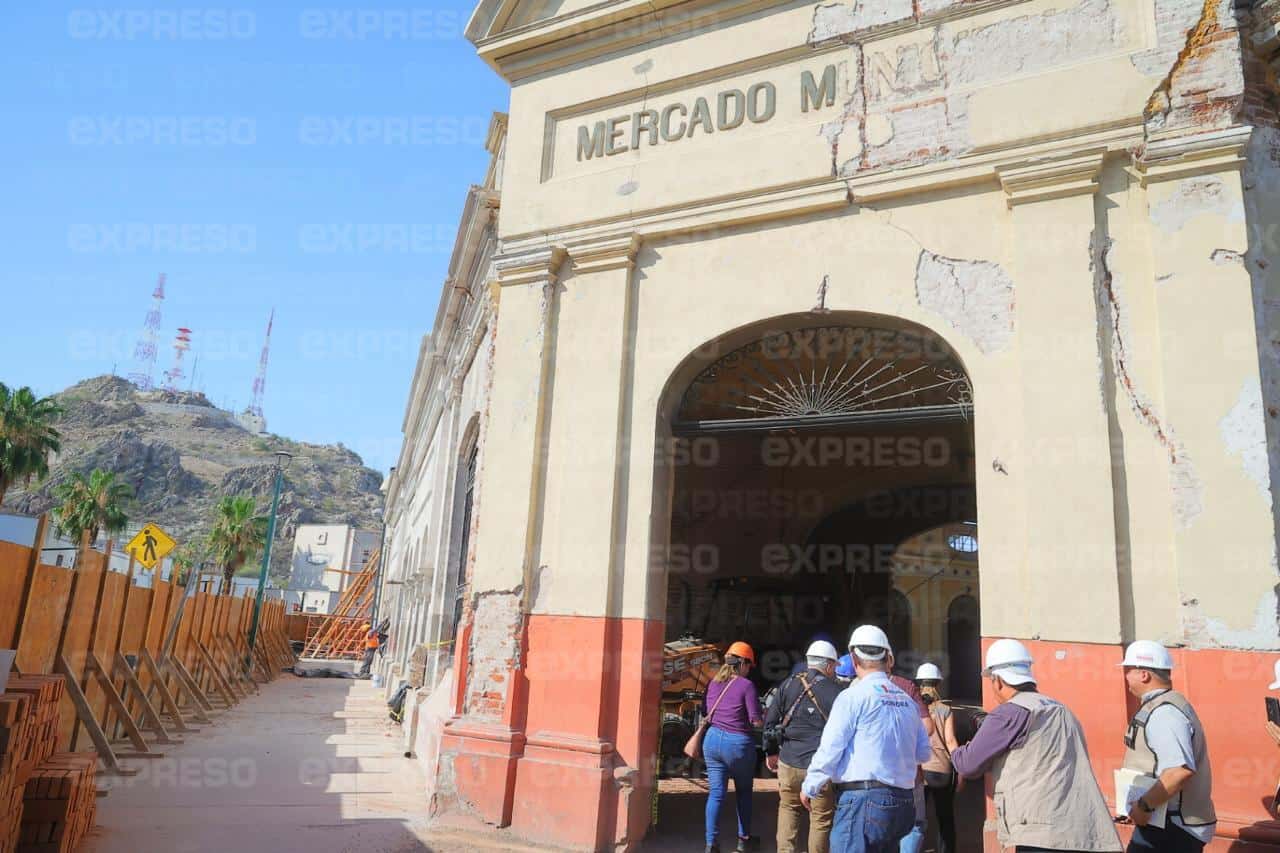 Hay un 45% de avance en la obra del Mercado Municipal Número 1