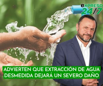 Advierten que extracción de agua desmedida dejará un severo daño