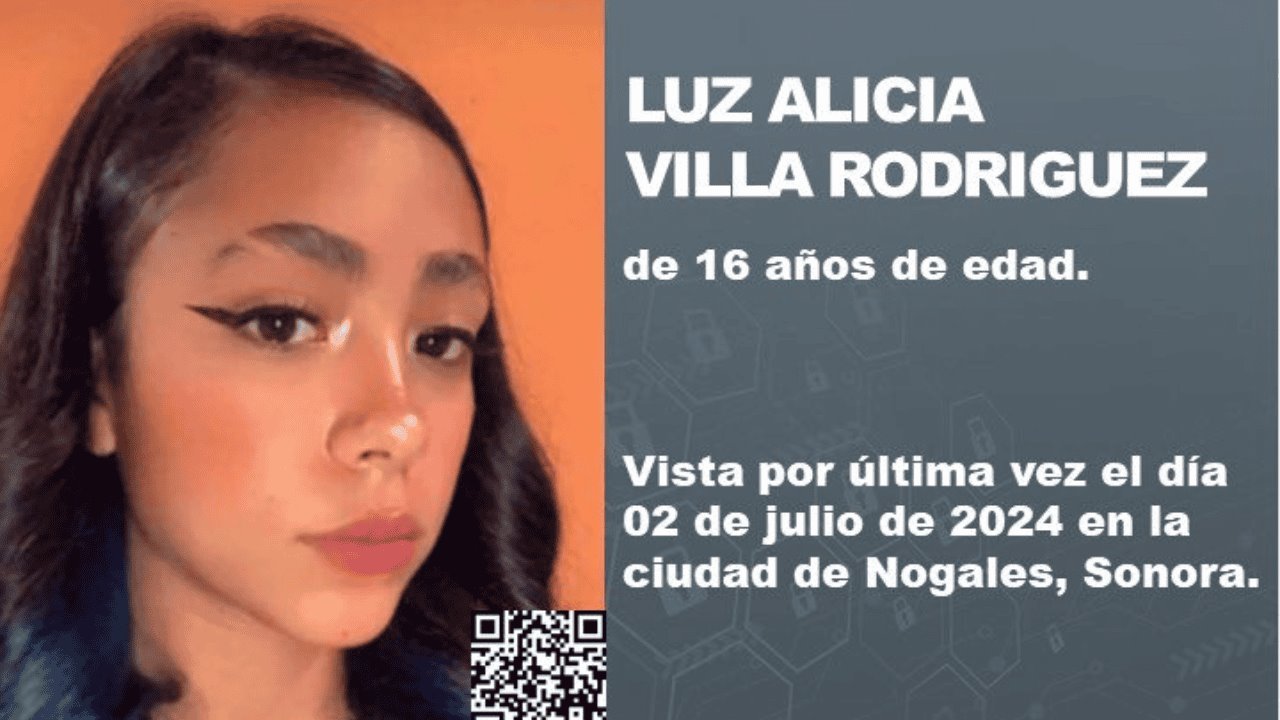 Activan Alerta Amber para localizar a Luz Alicia, menor desaparecida