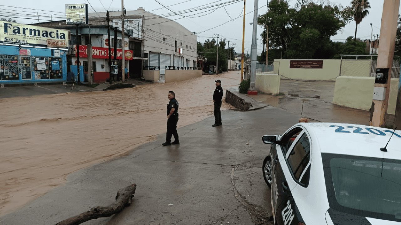 Advierten de lluvias en Nogales y regiones serranas de Sonora