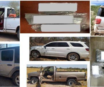 Aseguran armas, vehículo y equipo táctico en el norte de Sonora