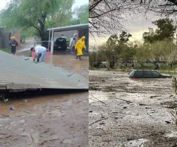 Fuertes lluvias azotan Santa Ana y causan estragos