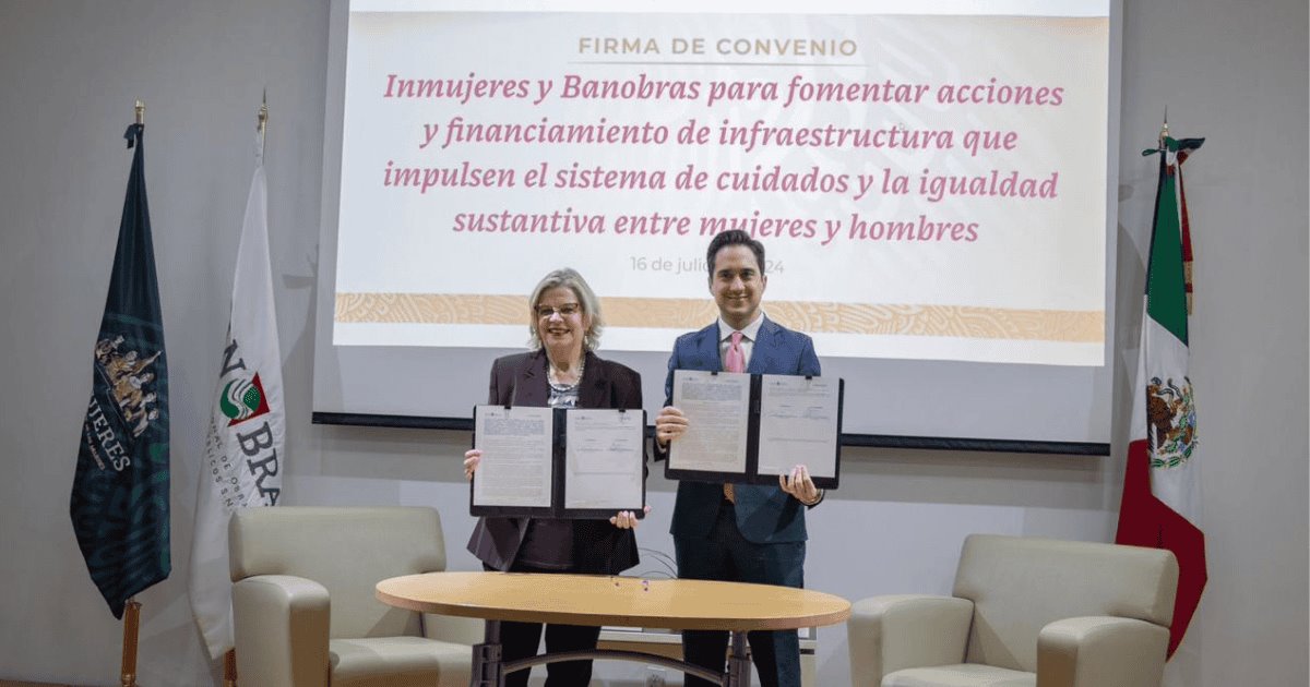 Banobras e Inmujeres firman convenio para promover igualdad de género