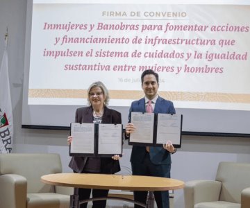 Banobras e Inmujeres firman convenio para promover igualdad de género