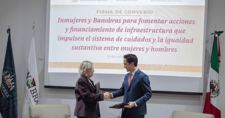 Banobras e Inmujeres firman convenio para promover igualdad de género