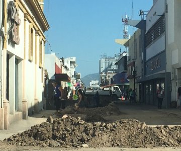 Hay un avance del 14% en rehabilitación de calles en el Centro Histórico