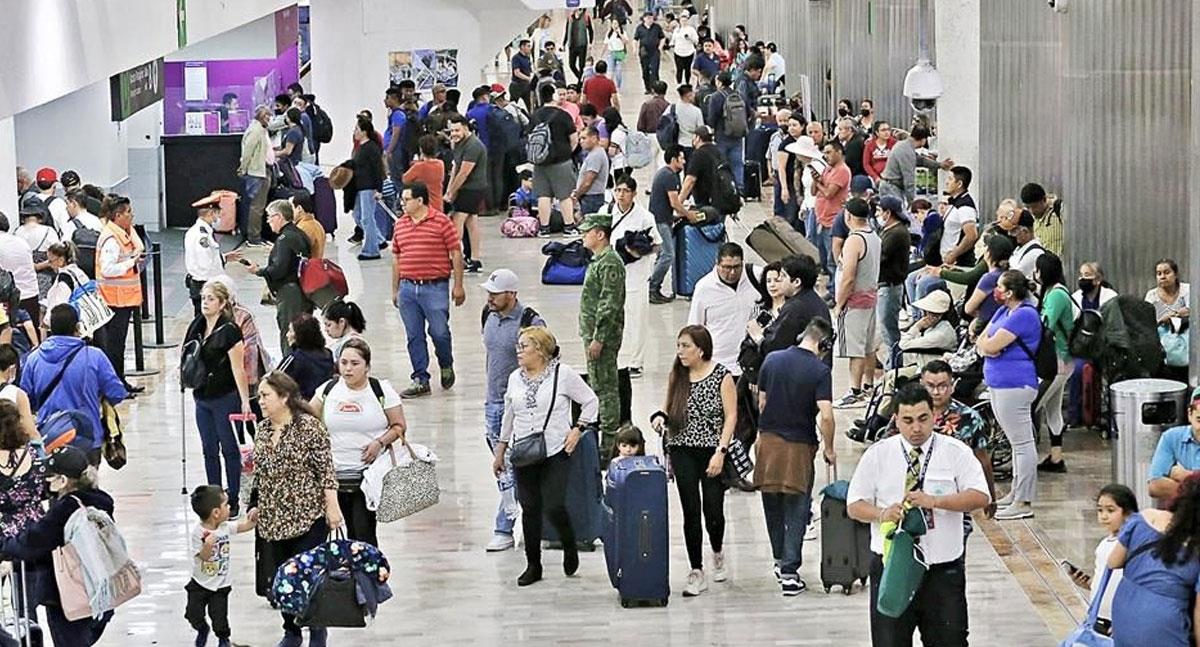 Seguirán las fallas este fin de semana en sistemas del AICM