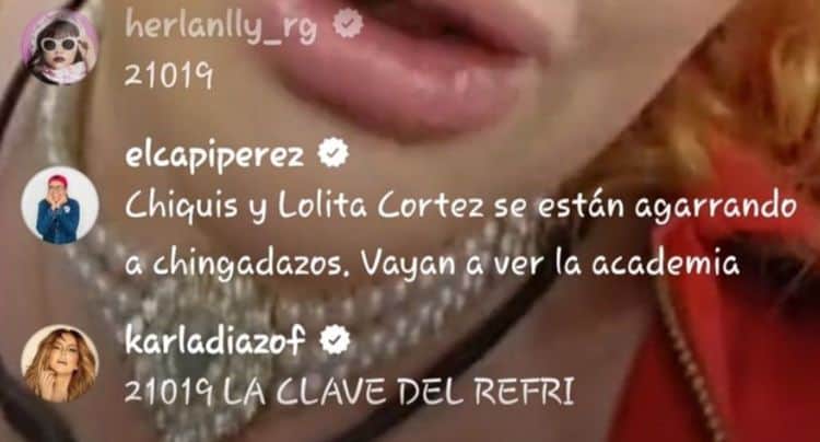 Capi Pérez comenta en Live de LCDLF para generar morbo entre los usuarios