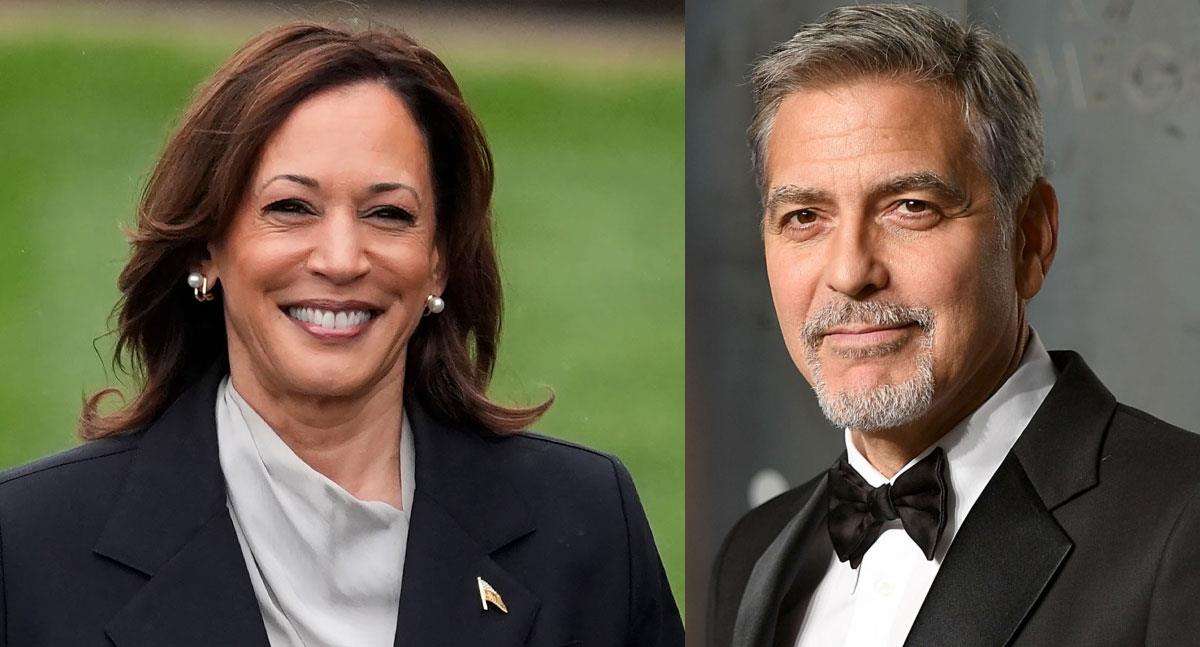 George Clooney respalda a Kamala Harris en las elecciones presidenciales