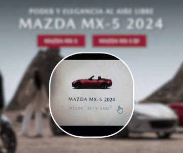 Joven intenta comprar auto en 520 pesos tras error en sitio web de Mazda