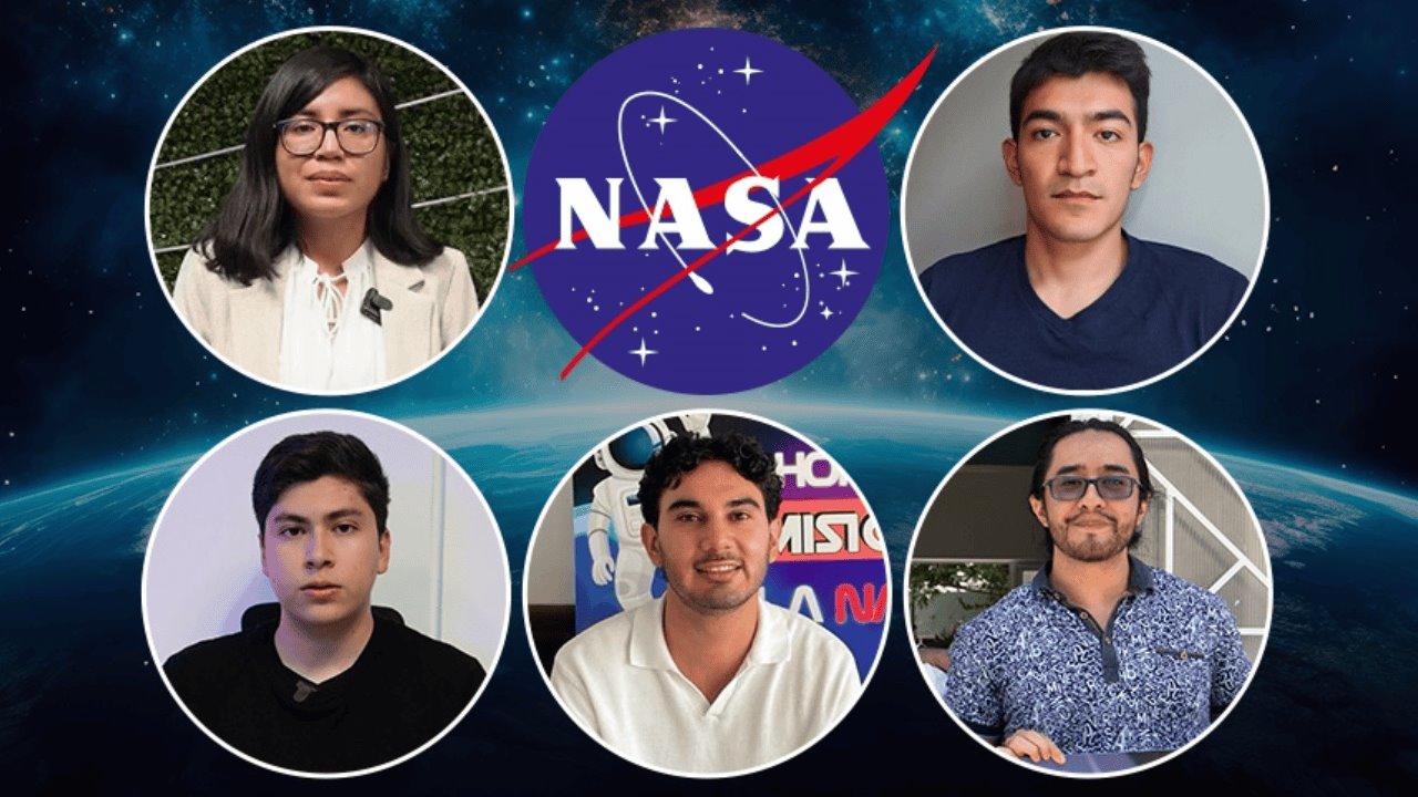 Cinco jóvenes mexicanos realizarán estancias en la NASA este año