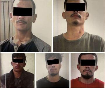Capturan a 5 sujetos por homicidio y privación de la libertad en SLRC