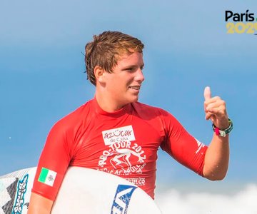 Alan Cleland, surfista mexicano que hará historia en los JO