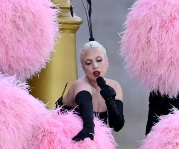 Lady Gaga brilla en la ceremonia inaugural de París 2024