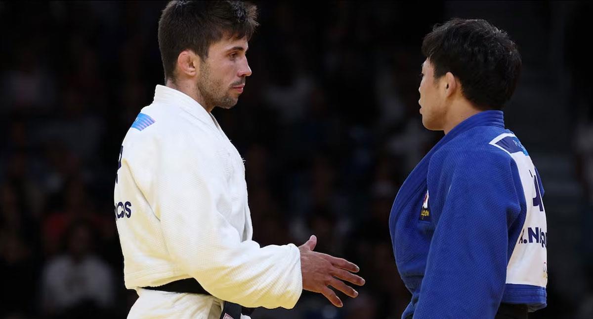 El gesto antideportivo de judoca japonés tras perder contra Garrigós