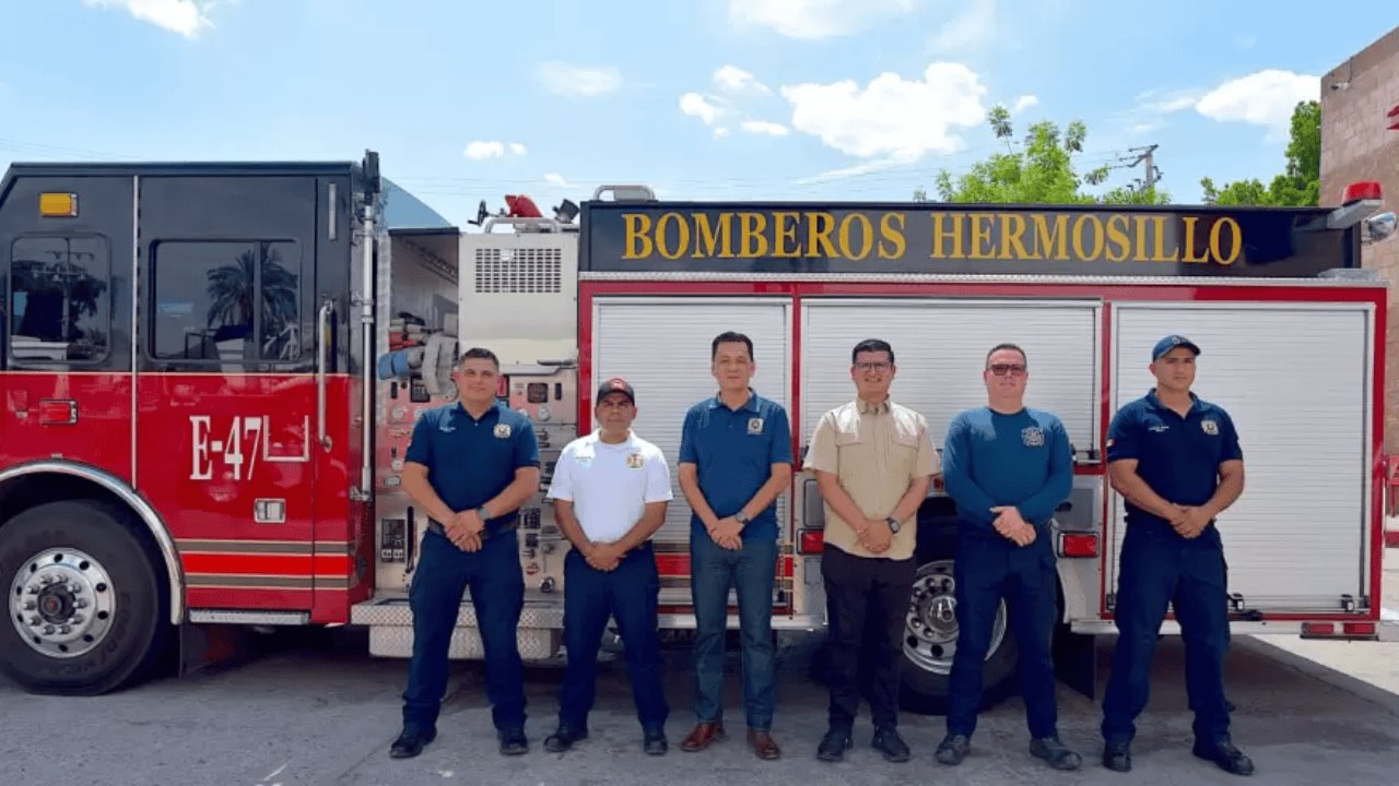 Capacitarán a bomberos hermosillenses en Colombia