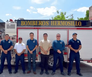 Capacitarán a bomberos hermosillenses en Colombia