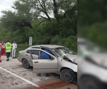 Familia sufre aparatoso accidente automovilístico en tramo Ímuris-Nogales