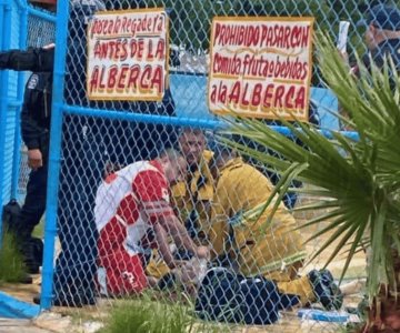 Salvan la vida de un hombre tras sufrir accidente en balneario