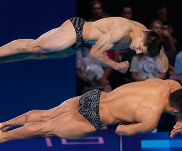 México consigue medalla de plata en trampolín sincronizado en París 2024