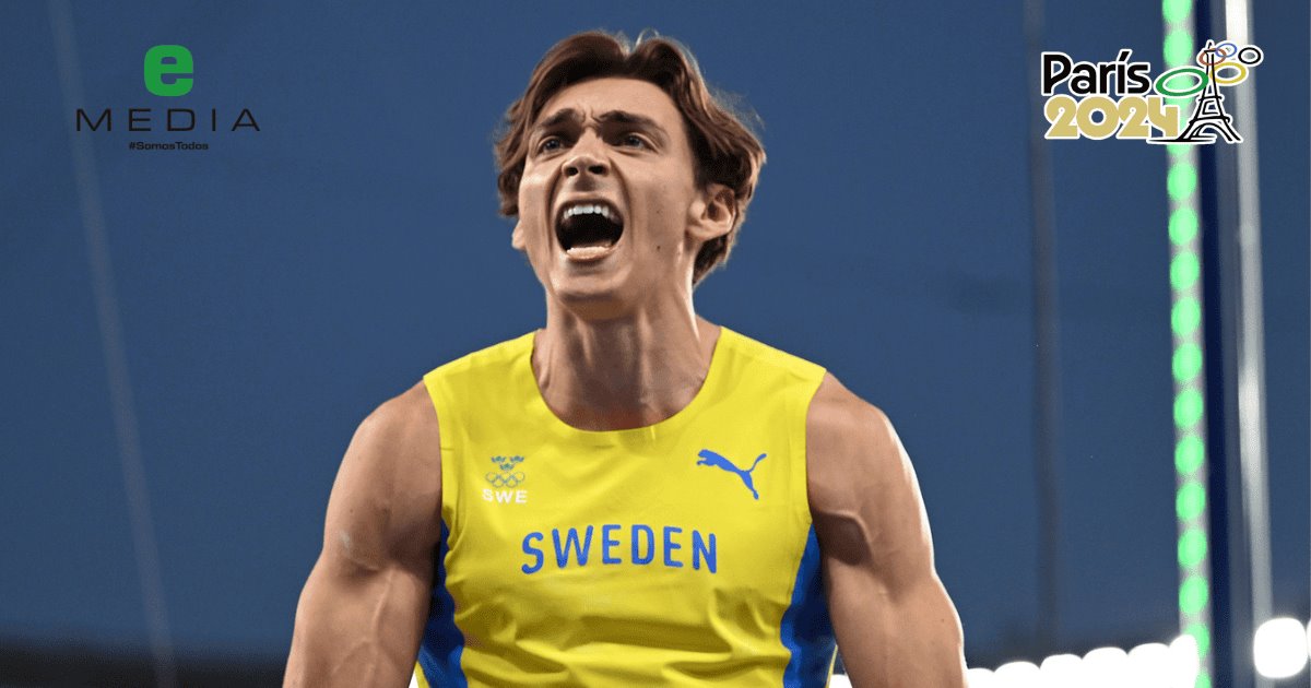 Armand Duplantis sorprende al mundo rompiendo récord olímpico y mundial