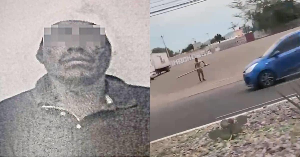 Detienen a sujeto que atacó a patrulla y policías en calles de Hermosillo