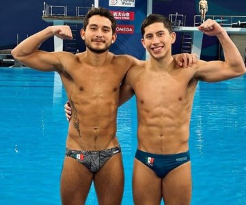 Randal Willars y Kevin Berlín clasifican a la semifinal en plataforma de 10m