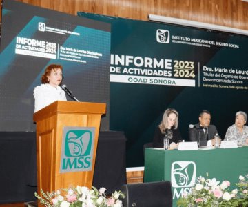 Titular del IMSS en Sonora presenta Tercer Informe de Labores