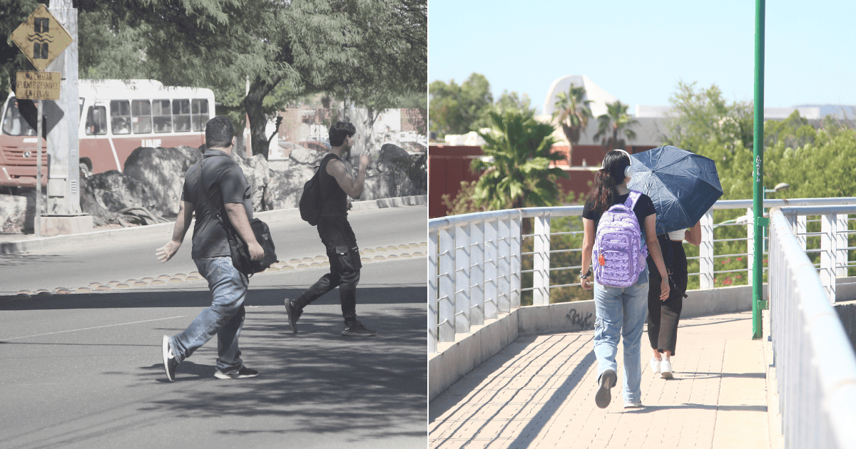 Alumnos Unison explican por qué no usan puente peatonal del Luis Encinas