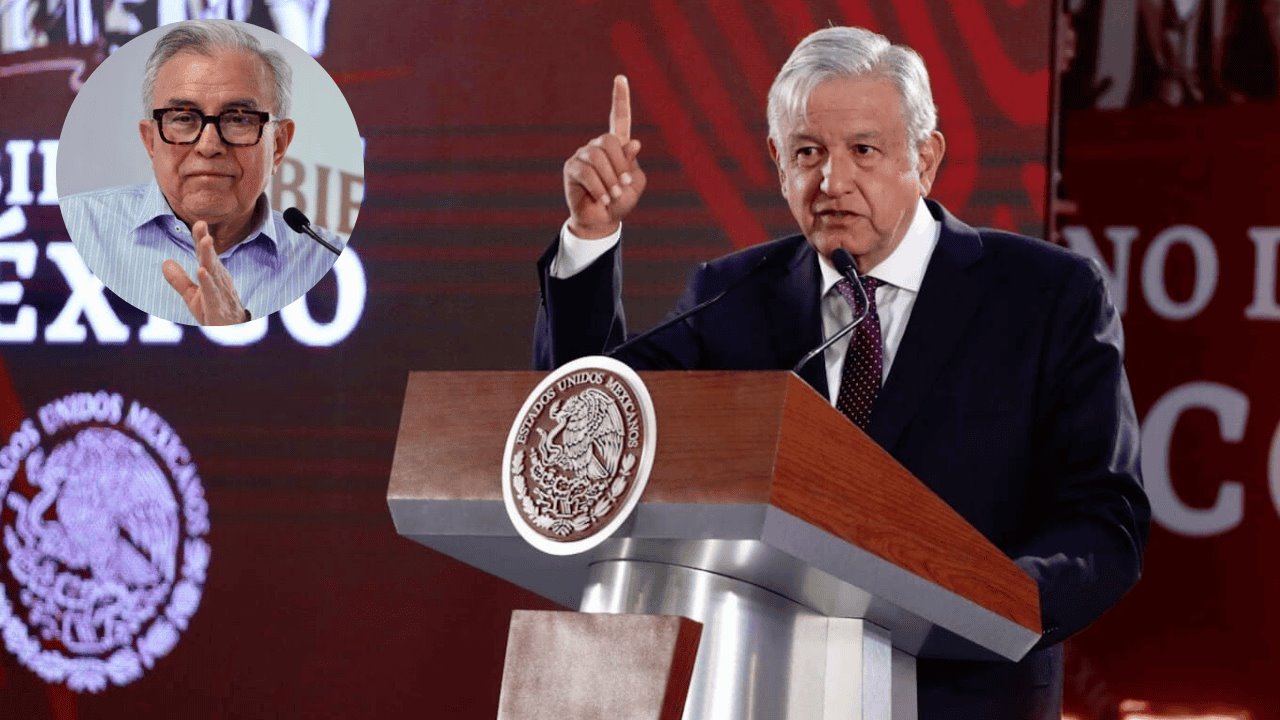 AMLO reconoce a Rocha Moya por acto de mucho valor civil