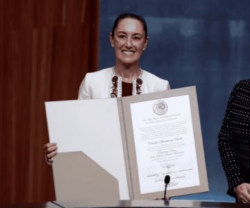 Pondré mi vida para servir a México: Sheinbaum recibe constancia de mayoría