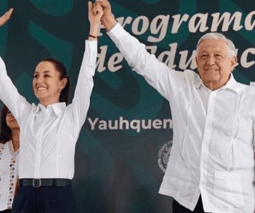 Realizan AMLO y Claudia Sheinbaum un balance de la gira por México