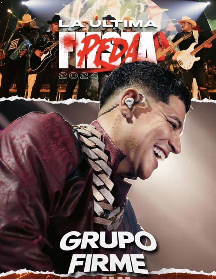 Eduin Caz confirma concierto de Grupo Firme en Hermosillo