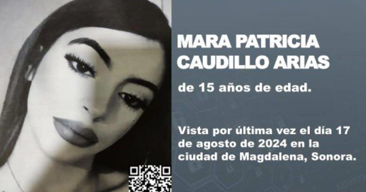 Activan Alerta Amber para localizar a Mara Patricia, menor desaparecida