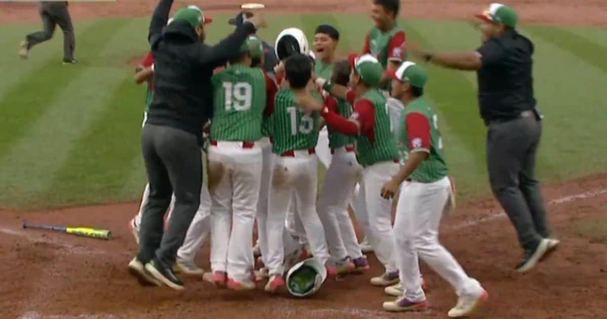 México da épica remontada ante Cuba en la Serie Mundial de Ligas Pequeñas