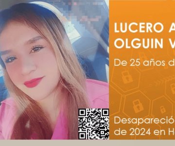 Activan Protocolo Alba para localizar a Lucero Anayansi, joven desaparecida