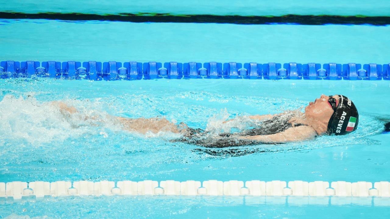 Mexicana Haidee Aceves obtiene medalla de plata en Para Natación: París 2024