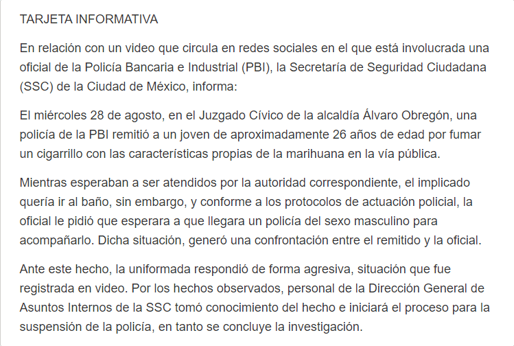 VIDEO | Policía presume impunidad ante denuncias y genera indignación