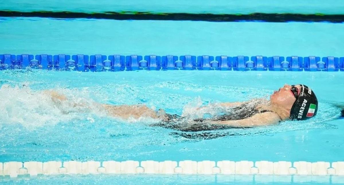 Haidee Aceves conquista la plata en natación de París 2024