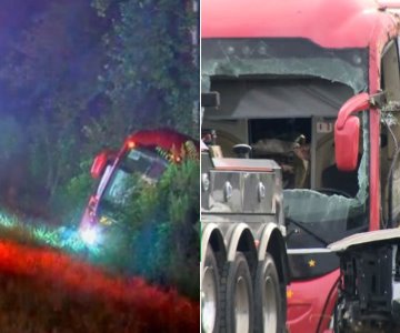 Accidente de autobús mexicano deja siete muertos en Mississippi