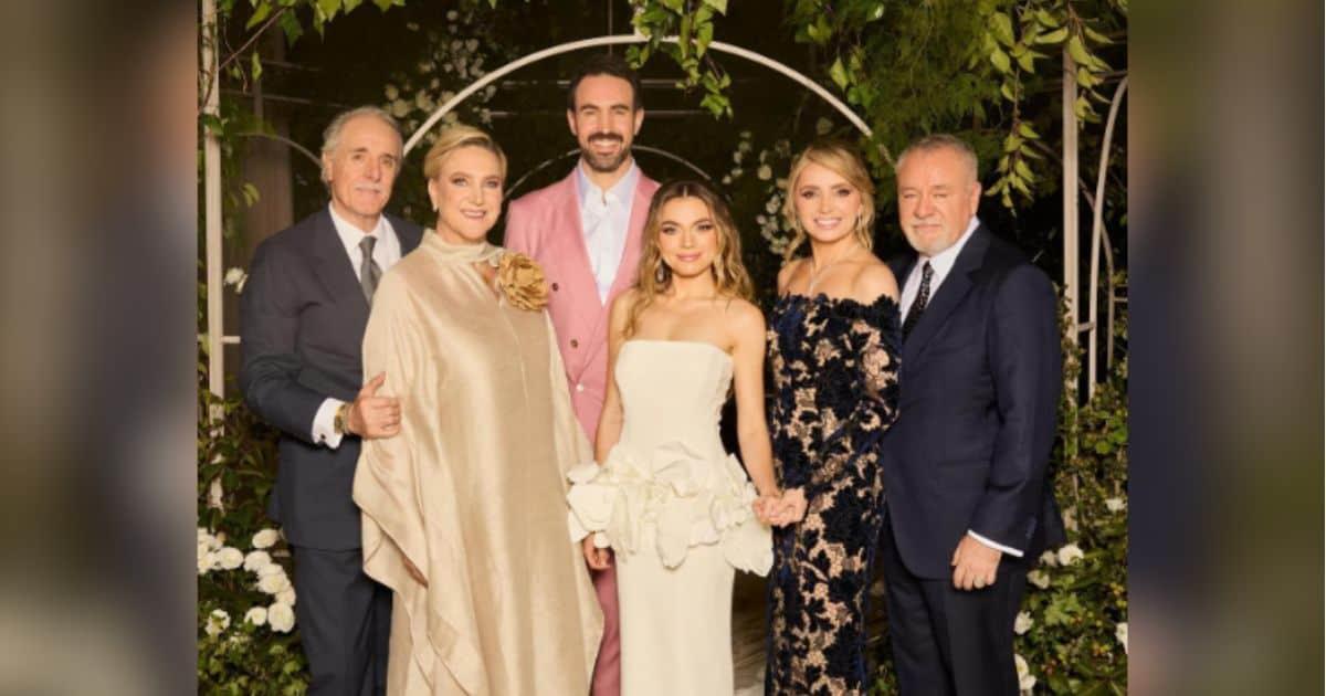 Sofía Castro se casa con Pablo Bernot; Angélica Rivera sube fotos de la boda