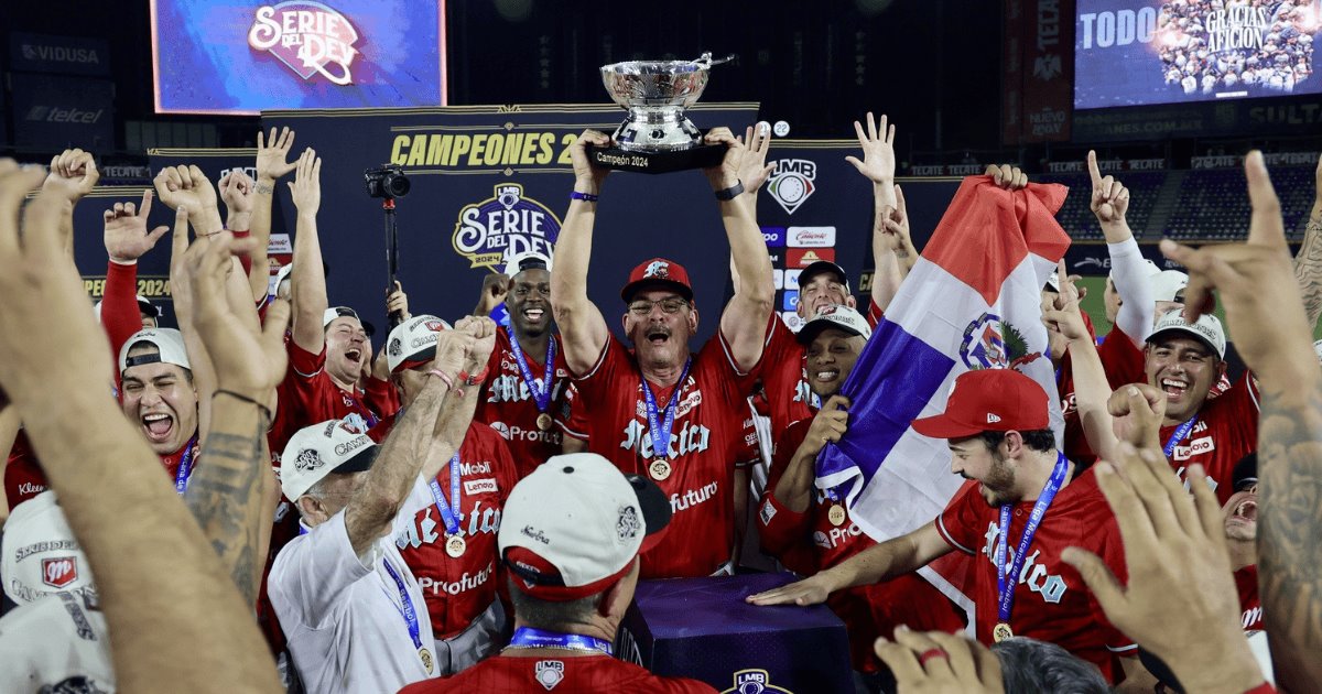 Diablos Rojos del México barre a Sultanes; primer título en 10 años