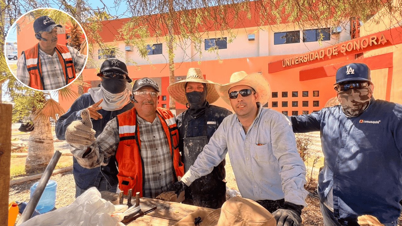 Pedro del Ángel Gómez lleva cuatro décadas dedicado a la albañilería