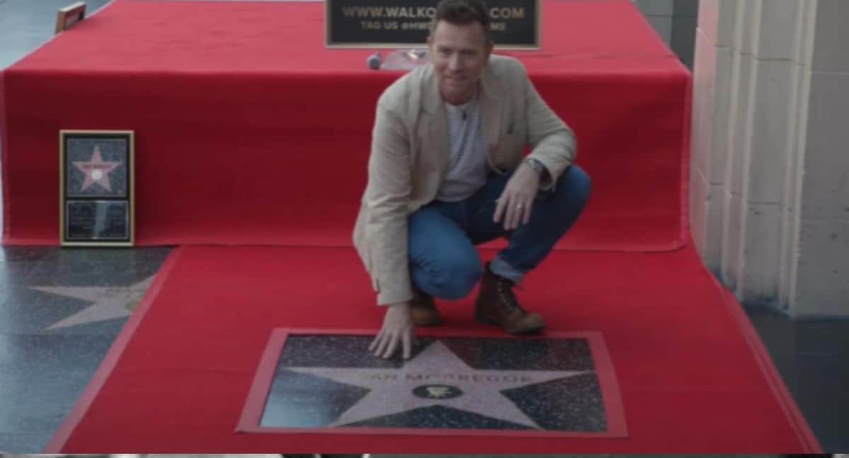 Ewan McGregor recibe su estrella en el Paseo de la Fama de Hollywood